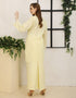 BAJU KURUNG PAHANG MODEN DELAYLA (SWEET YELLOW)